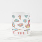 Tag am Strand - 2025 Mattglastasse (Mittel)