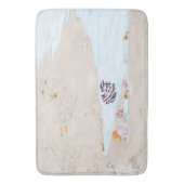 Tag am Strand Badematte (Vorderseite Vertikal)