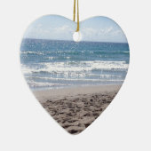 Tag am Strand Keramikornament (Rechts)