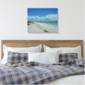 Tag am Strand mit tropischem Wasser Leinwanddruck (Insitu (Schlafzimmer))