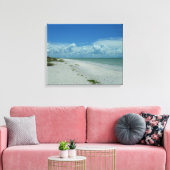 Tag am Strand mit tropischem Wasser Leinwanddruck (Insitu (Wohnzimmer))