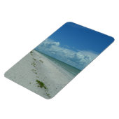 Tag am Strand mit tropischem Wasser Magnet (Linke Seite)