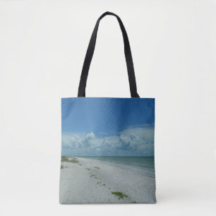 Tag am Strand mit tropischem Wasser Tasche
