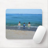 Tag am Strand Mousepad (Mit Mouse)