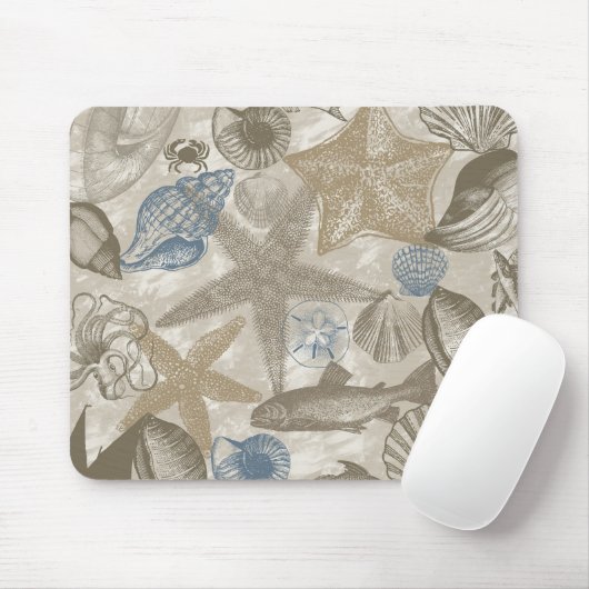 Tag am Strand Mousepad (Mit Mouse)