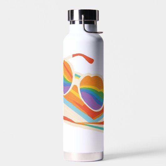 Tag am Strand Trinkflasche (Links)