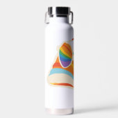 Tag am Strand Trinkflasche (Vorne)