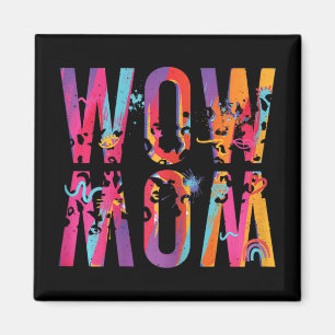 Tag, an dem Mama einfach Wow Upside Down Art Pinse Magnet