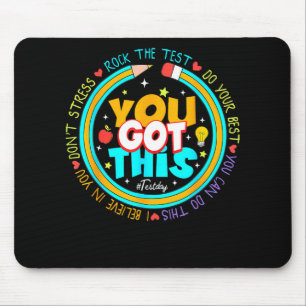 Tag, an dem Sie diesen Testtag Got haben, war der Mousepad