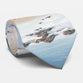 Tag an dem Strand-schlichten Krawatte (Gerollt)
