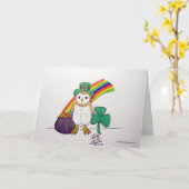 Tag Annie St. Pats Karte (Gelbe Blume)