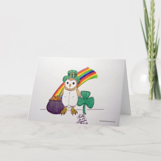 Tag Annie St. Pats Karte (Vorderseite)