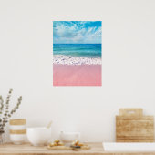 Tag auf der Beach Fotografy Seascape Poster (Küche)