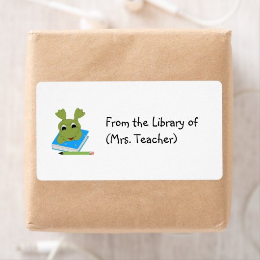 Tag/Aufkleber für das Buch (Insitu)