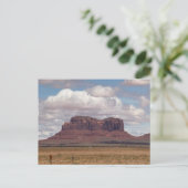 Tag. Aufstieg des Monument Valley. Postkarte (Stehend Vorderseite)