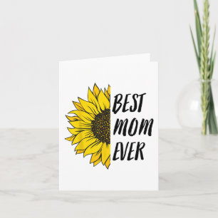 Tag Beste Mama je von Tochter Sohn Mama Kinder Karte
