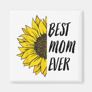 Tag Beste Mama je von Tochter Sohn Mama Kinder Magnet