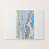 Tag bewölkt puzzle (Horizontal)