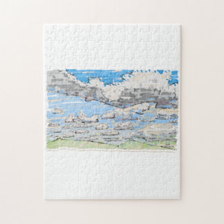 Tag bewölkt puzzle
