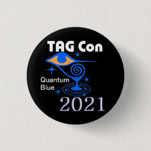 TAG Con 2021 - Quantum Blue - BLACK - Schaltfläch Button