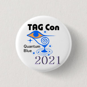 TAG Con 2021 - Schaltfläche "Blaue Quantenne" Button