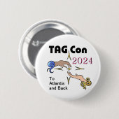 TAG Con 2024 - To Atlantis und Back Button (Vorne & Hinten)