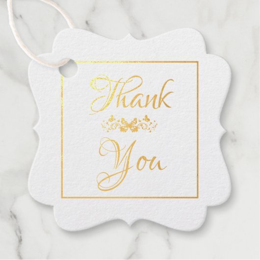 Tag-Dankeschön Geschenkanhänger (Vorderseite)