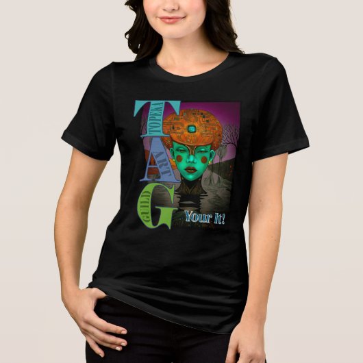 TAG Dein Ding! Tri-Blend Shirt (Vorderseite)