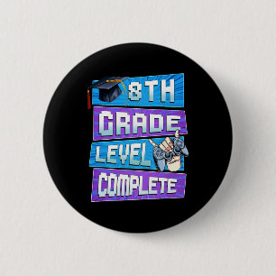 Tag der 8. Klasse Abschluss Abschluss Boys Hi Button