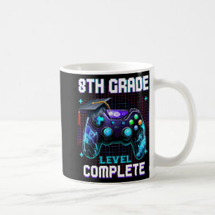 Tag der 8. Stufe Vollständiger Abschluss Ihm Junge Kaffeetasse