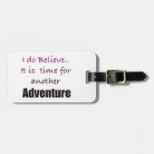 Tag der Abenteuer-Zeit Gepäckanhänger (Vorderseite horizontal)