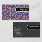 Tag der abgerundeten Kante - farbenfrohe Geometrie (Vorne/Hinten)