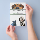 Tag der Adoption Flyer (Handgriff)
