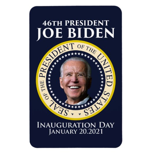 Tag der Amtseinführung 2021 Präsident Biden Magnet (Vertikal)