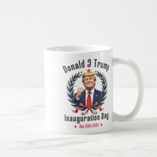 Tag der Amtseinführung Trumps 2025 Donald J Trump  Kaffeetasse