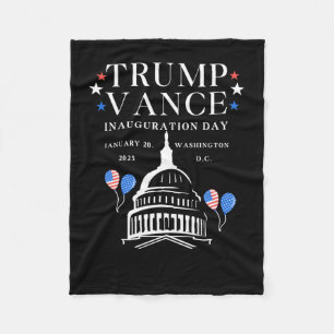 Tag der Amtseinführung Trumps Fleecedecke
