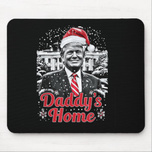 Tag der Amtseinführung von Daddys Hometrump Santa Mousepad