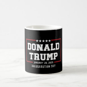 Tag der Amtseinführung von Donald Trump 2025 47. P Kaffeetasse