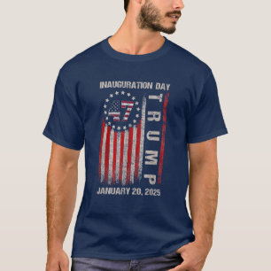 Tag der Amtseinführung von Donald Trump 2025 47. P T-Shirt