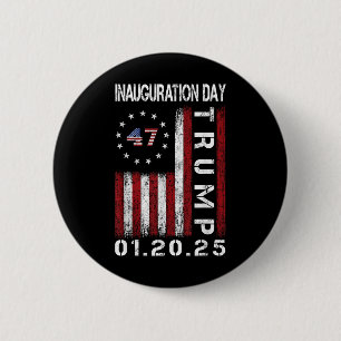 Tag der Amtseinführung von Präsident Donald Trump  Button
