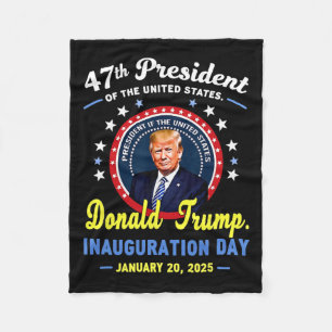 Tag der Amtseinführung von Präsident Donald Trump Fleecedecke