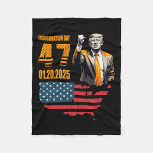 Tag der Amtseinführung von Präsident Donald Trump Fleecedecke