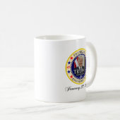 Tag der Amtseinführung von Präsident Donald Trump Kaffeetasse (VorderseiteRechts)