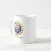 Tag der Amtseinführung von Präsident Donald Trump Kaffeetasse (Vorderseite Links)
