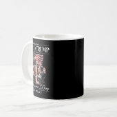Tag der Amtseinführung von Präsident Donald Trump Kaffeetasse (Vorderseite Links)
