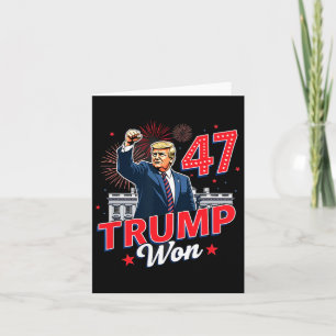 Tag der Amtseinführung von Präsident Donald Trump Karte