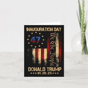 Tag der Amtseinführung von Präsident Donald Trump  Karte