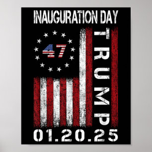 Tag der Amtseinführung von Präsident Donald Trump  Poster