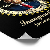 Tag der Amtseinführung von Präsident Donald Trump Poster (Ecke)