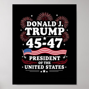 Tag der Amtseinführung von Präsident Donald Trump Poster